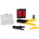 Parts Express Network Ethernet LAN Install Tool Kit with Cable Tester and Case