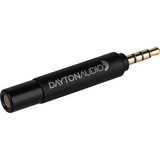 Dayton Audio iMM-6S Calibrated Measurement Microphone for Tablets iPhone iPad and Android