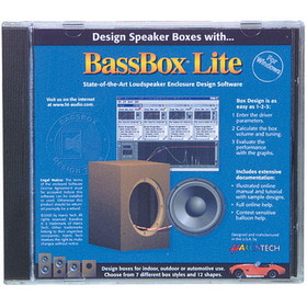 Harris Technologies BassBox Lite Software CD-ROM