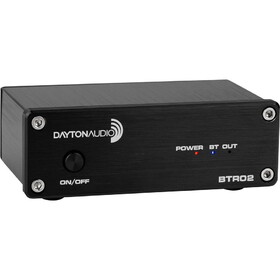 OPEN BOX Dayton Audio BTR02 Bluetooth 5.0 Audio Receiver With 24-BIT/48 KHZ APTX HD