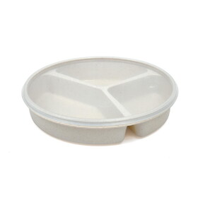 Ableware F745270000 Partitioned Scoop Dish with Lid