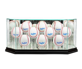 Perfect Cases Octagon 10 Baseball Display Case