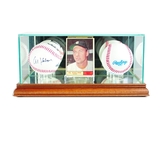 Perfect Cases Card and Double Basball Display Case