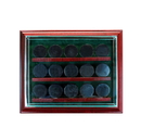 Perfect Cases 15 Hockey Puck Cabinet Style Display Case
