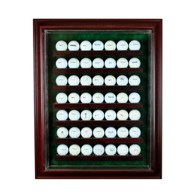 Perfect Cases 49 Golf Ball Cabinet Style Display Case