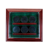 Perfect Cases 6 Hockey Puck Cabinet Style Display Case