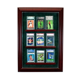 Perfect Cases 9 Graded Card Cabinet Style Display Case