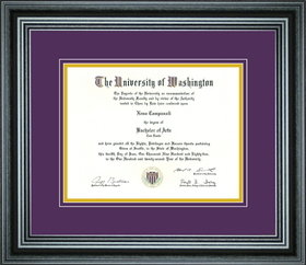 Perfect Cases Single Diploma Frame for 8.5" x 11" Diploma