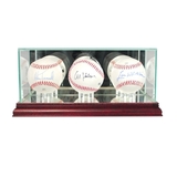 Perfect Cases Triple Baseball Display Case