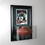 Perfect Cases Wall Mounted Football Display Case with 8 x 10