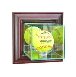 Perfect Cases Wall Mounted Softball Display Case