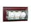 Perfect Cases Wall Mounted Triple Baseball Display Case