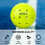 Muka 10 Pack Outdoor Pickleball Balls, Seamless 40 Holes Pickleball Balls with a Mesh Bag