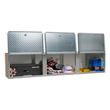 Pit Posse 72 Inch Overhead Cabinet Silver - 903