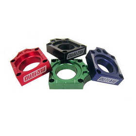 Outlaw Racing Axle Blocks Red - L01309R