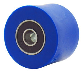 Outlaw Racing Bearing Chain Roller 42mm Blue - OR308BU