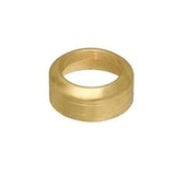 B & P #2 Brass Plated Collar / Glue On, 120012
