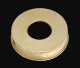 B & P Mason Jar Collar Adapter - Brass, 120019
