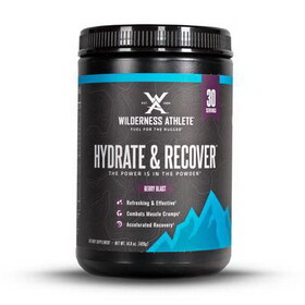 Wilderness Hydrate & Recover - Tub (Berry Blast) 30 Servings