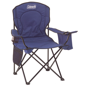 Coleman Chair - Oversized Quad W/ Cooler - Blue, 2000032008