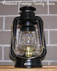 DIETZ 210-76000 Original Lantern - Black w/ Gold Trim #76