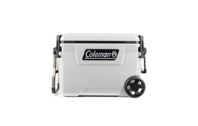 Coleman 65 Qt Wheeled Cooler - Convoy - White