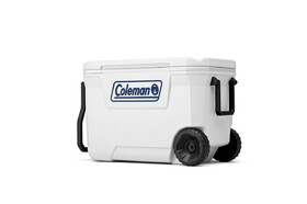 Coleman 62 Qt Wheeled Cooler - Marine