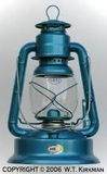 Dietz Little Wizard Lantern - Blue Plain #1