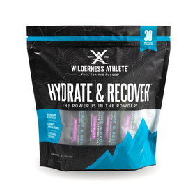 Wilderness Hydrate & Recover Packets (Berry Blast) (30 Count), 4033