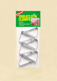 Coghlan Tablecloth Clamps (Package Of 6) Metal, 527