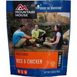 Mountain House 55-166 Rice & Chicken