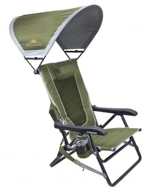 GCI Outdoor Sunshade Backpack Event Chair - Loden Green, 66173