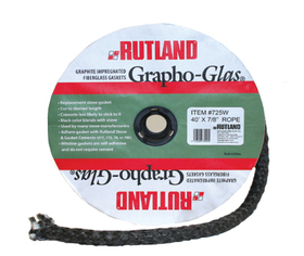 Rutland 3/8" Rope Gasket - 132', 722-R
