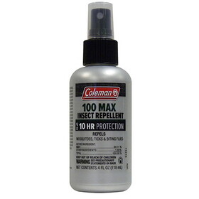 Coleman 100% Max DEET Insect Repellent 4 oz Pump