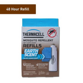 Coleman E-4 Earth Scent Mosquito Repellent Refills - 48 Hours