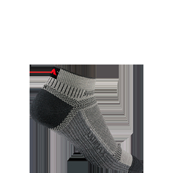 Wigwam Ultra Cool Lite Low Pro Sock-Grey, F6281-072MD