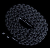 Dark Energy IND-LCC03BKBK Paracord Charger Cable Lightning to C - Black