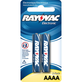 Ray O Vac AAAA Battery - Alkaline 2 Pk, KE825-2