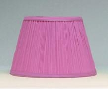Aladdin Shade - 14" Pink Pleated Cloth, N110P