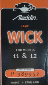 Aladdin Wick - Model 7 Thru 12 (P989952), N198