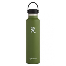 Hydroflask S24SX306 HydroFlask Insulated Bottle - 24 oz Standard Mouth - Olive