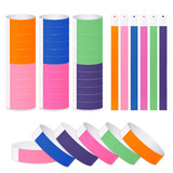 Muka 600 PCS Paper Wristbands for Events, 3/4