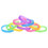 Muka 20 PCS Glow in the Dark Silicone Bands, Wristbands for Night Jogging