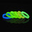 Muka 20 PCS Glow in the Dark Silicone Bands, Wristbands for Night Jogging
