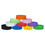 Muka 20 PCS Wide Silicone Bands for Adults, Retro Bangle Wristbands, Party Favor