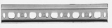 Peter Meier 875-Z1-24 Steel Hanging Rail, W/ Oval Holes, 1