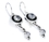 Painful Pleasures BAER037-pair Out of This World Indonesian Sterling Silver Bali Earrings