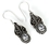 Painful Pleasures BAER064-pair Bali Bugger - Indonesian Style Sterling Silver Earrings French Hook