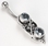 Painful Pleasures BAN081 14g 7/16&quot; Majestic Indonesian Pierced Belly Rings