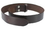 Painful Pleasures belt002a-brown-prem Premium Leather Buckle Belt - Brown